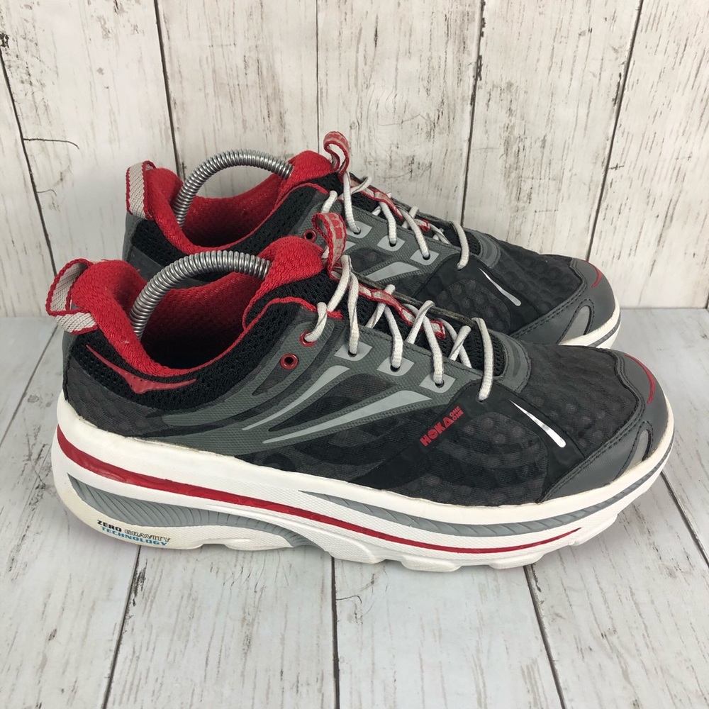 Hoka One One M Bondi B Grey Running Shoes